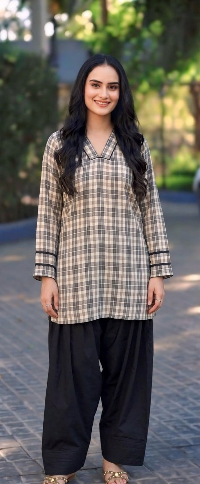Check farsi salwar set