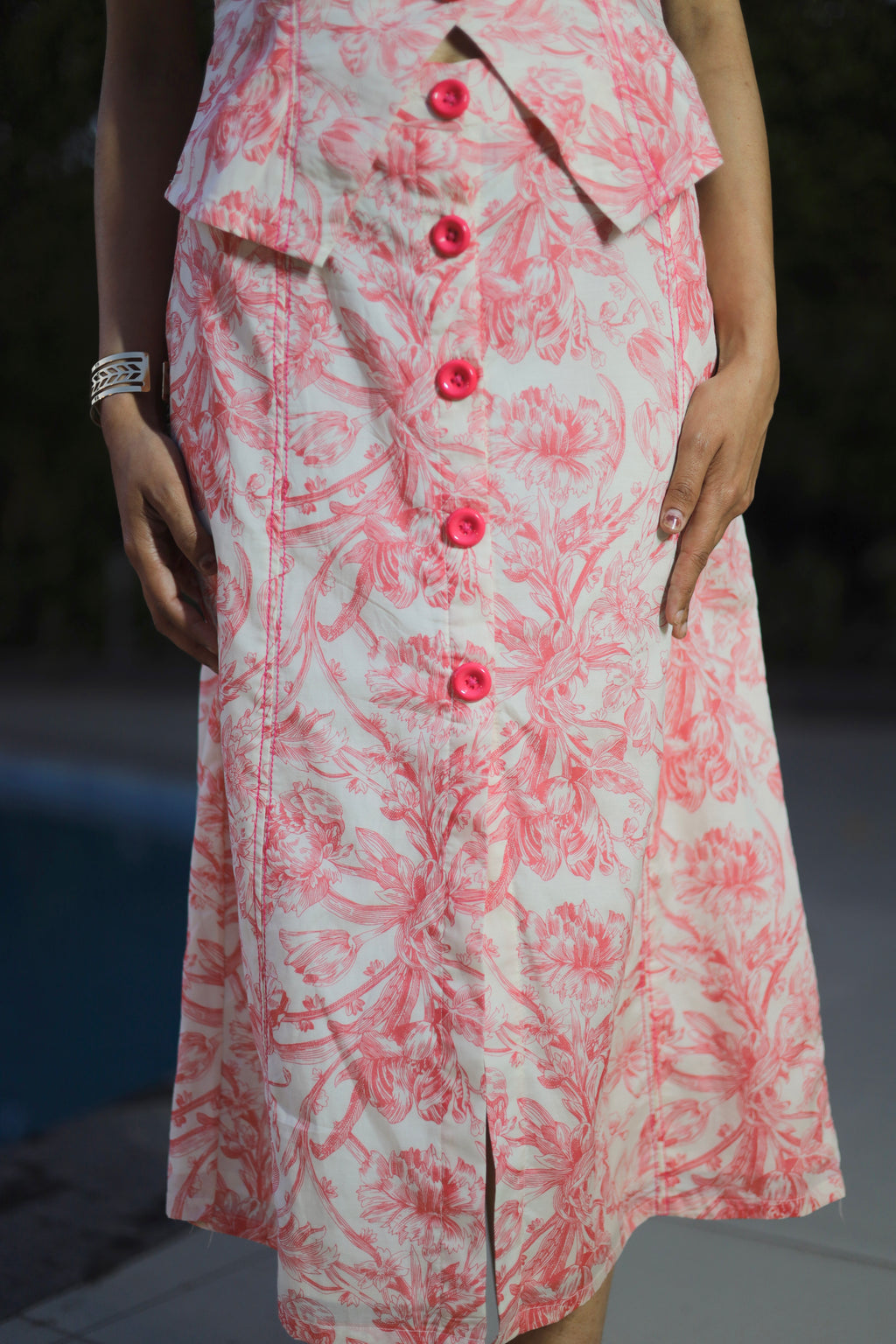 Zinnia midi skirt