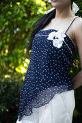 Polka Dot Strappy Top