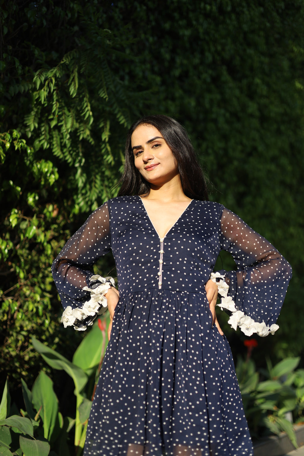 Polka Dot Short Dress