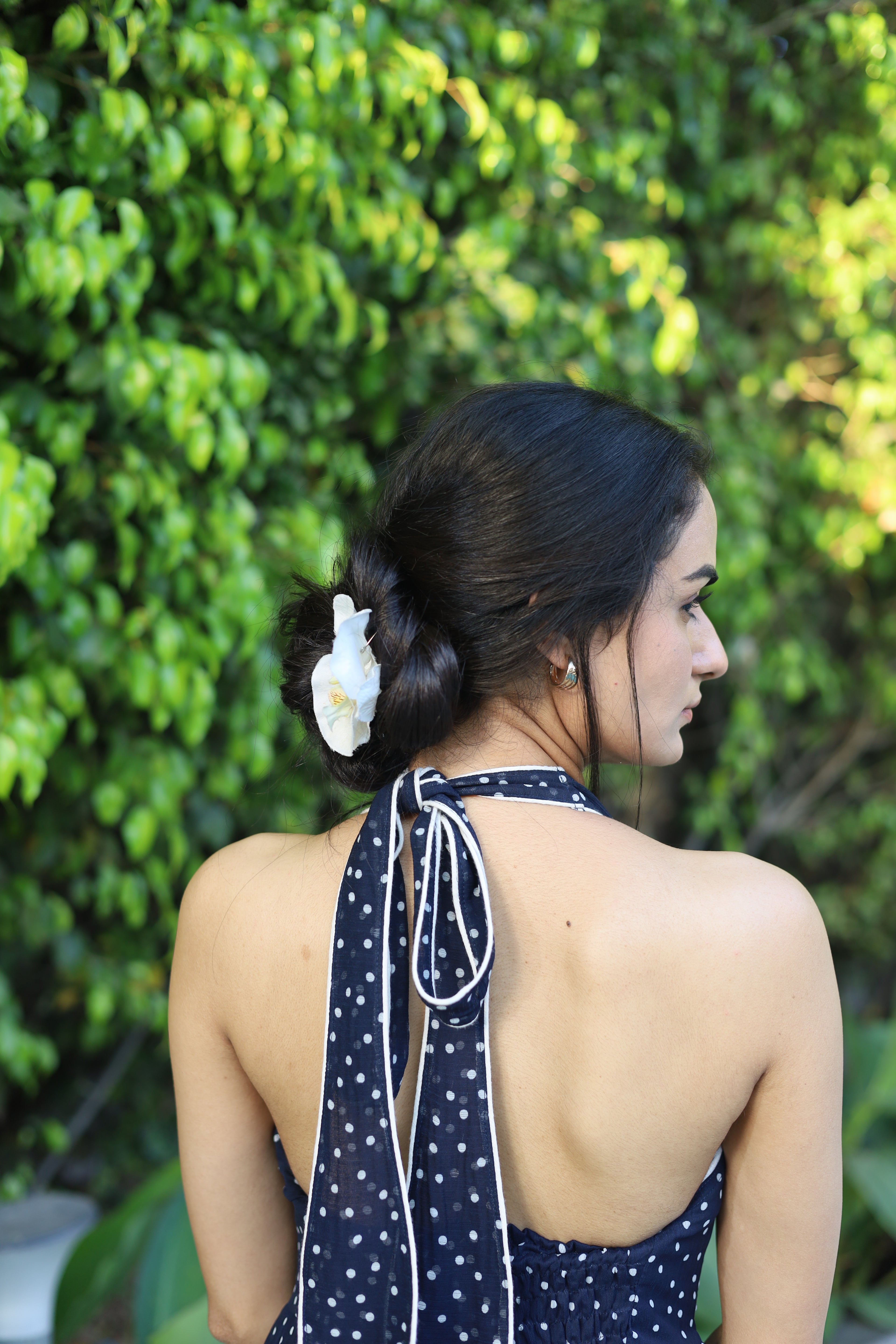 Polka Dot Maxi Dress