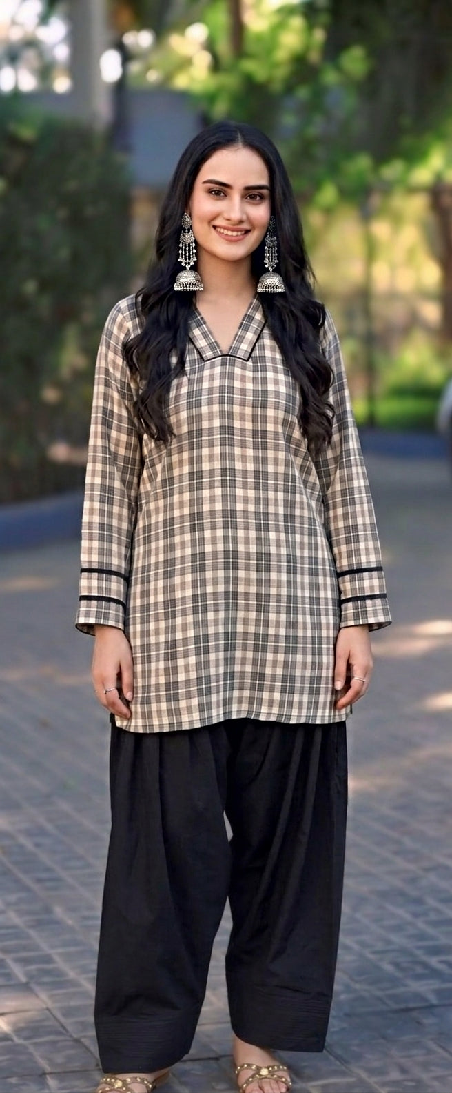 Check farsi salwar set