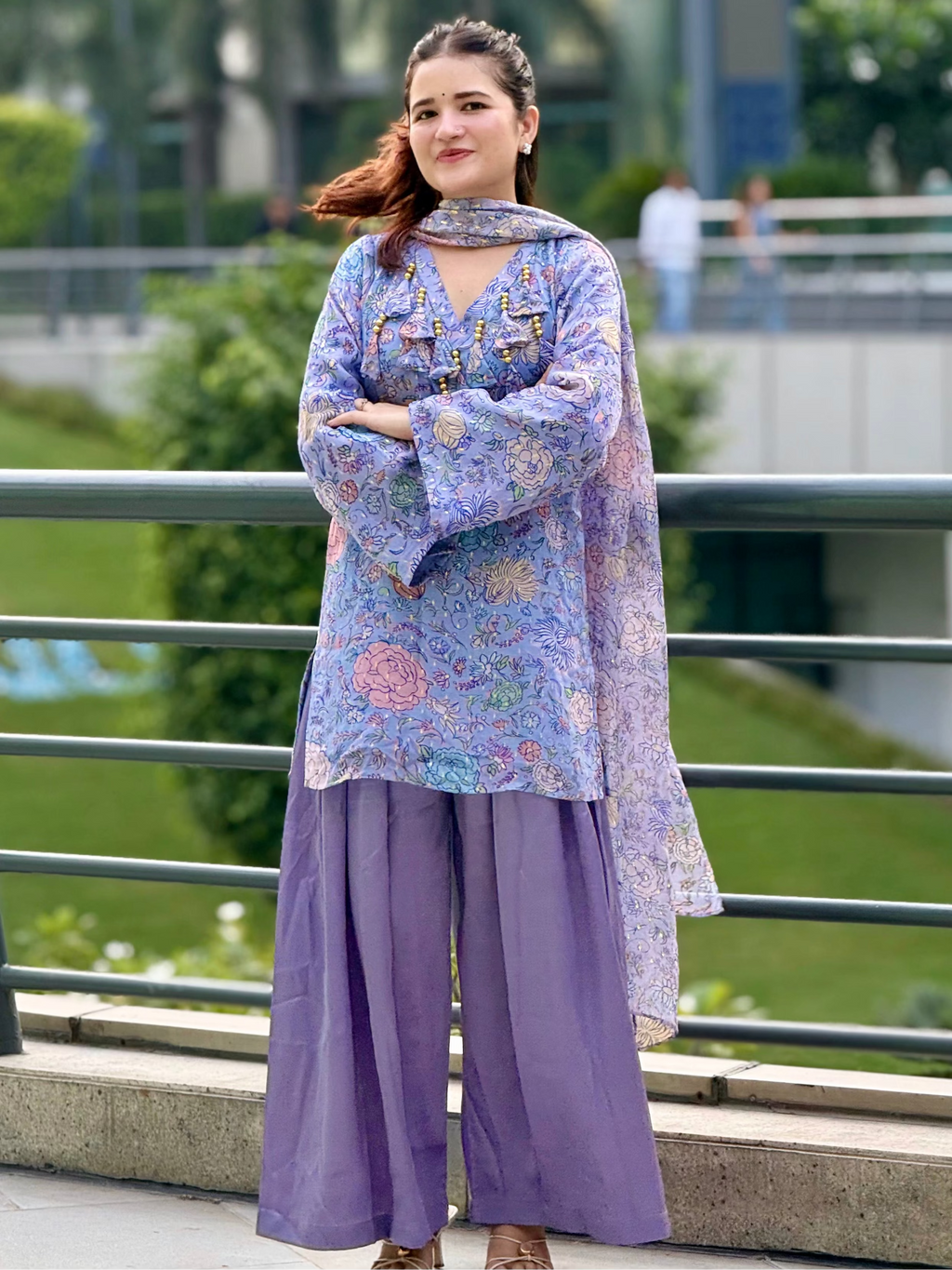 Lavender suit set