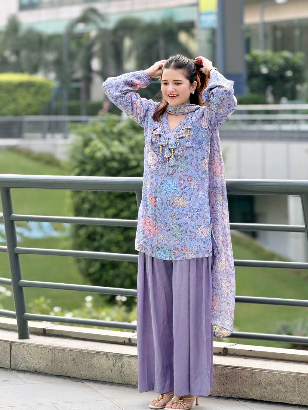 Lavender suit set