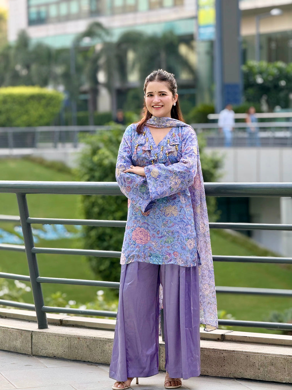 Lavender suit set