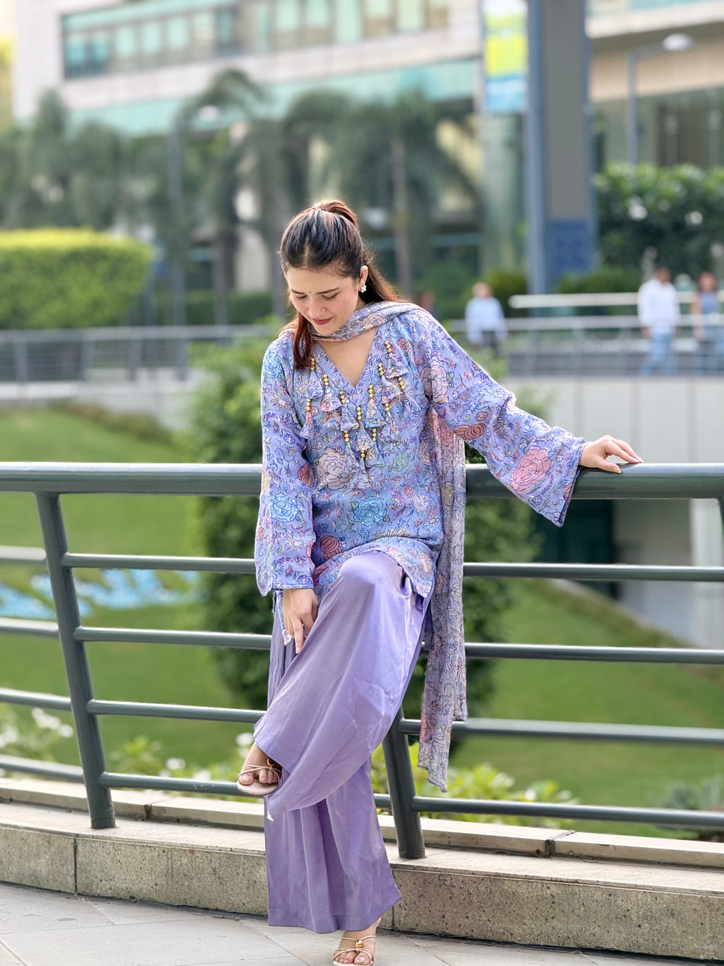 Lavender suit set