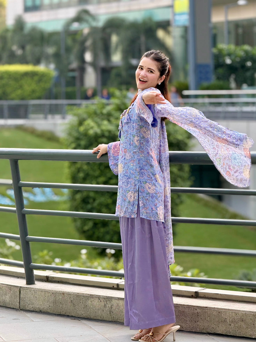 Lavender suit set