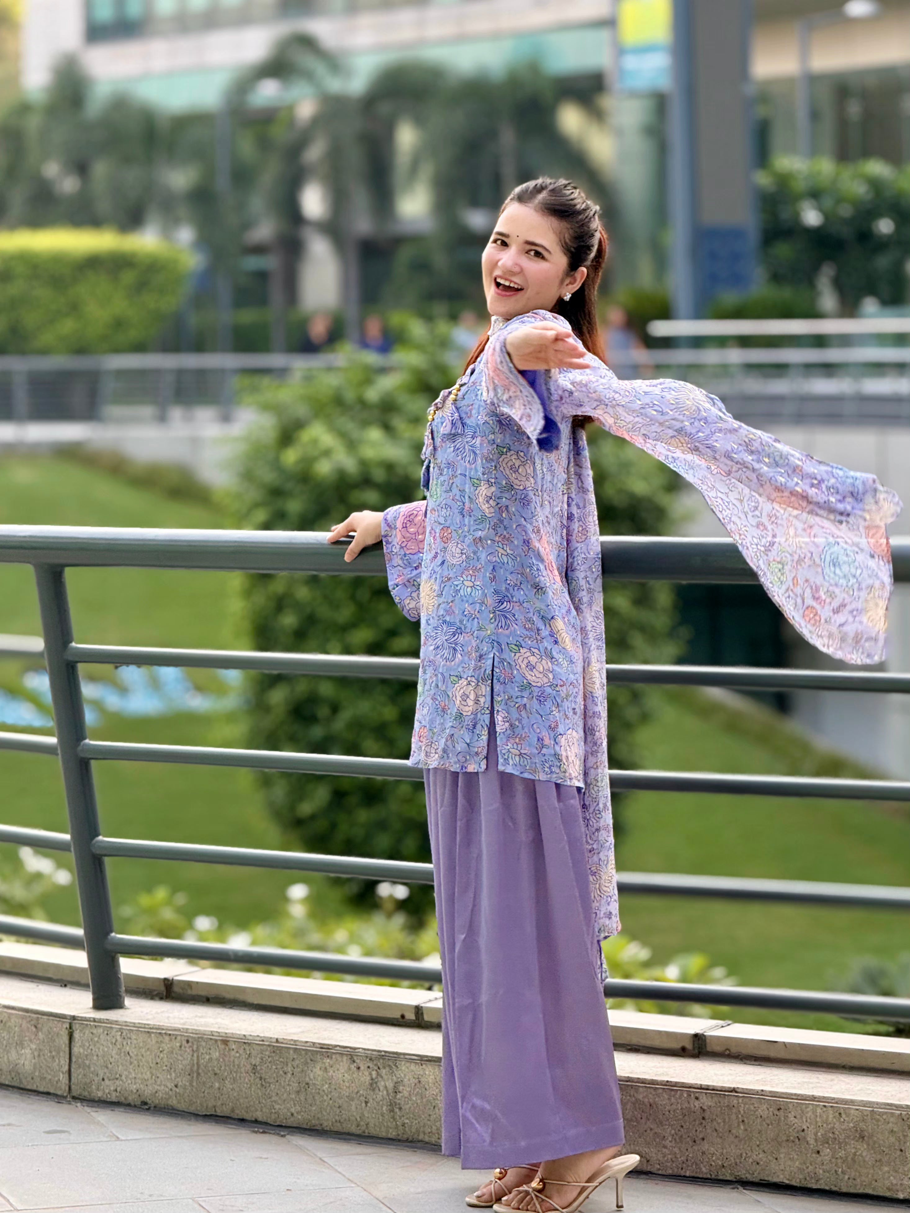 Lavender suit set